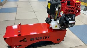 Обзор на приставку к снегокату с четырёхтактным двигателем 2л.с.