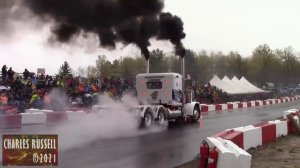 Драг рейсинг на грузовиках.