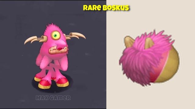 All Pink Eggs - Common - Rare And Epic ~ My Singing Monsters смотреть онлайн