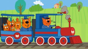 Три Кота — Мультфильм для Детей | Поездка в Питербург| Три Кота Мультик Смотреть | Развивающая Игра