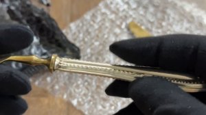 Иван Рыбников прислал посылку с интересными антикварными предметами. Solingen серебро и перстень.