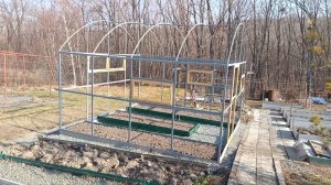 Теплица 4х4 своими руками. Часть 1.