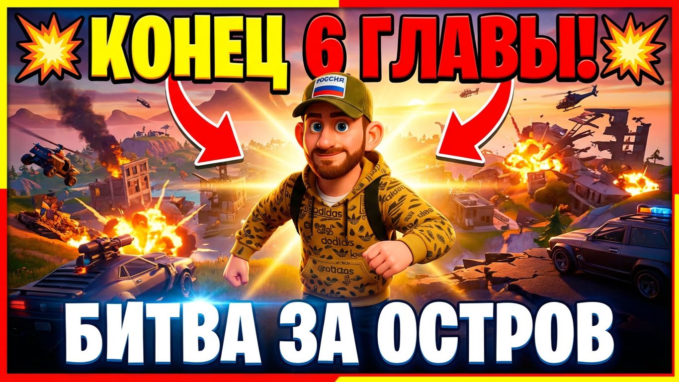 Конец 6 главы Битва за Остров