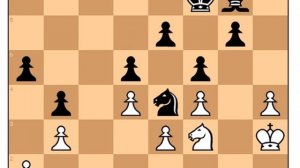 Лучшая партия матча Ботвинник - Смыслов, 1957 года