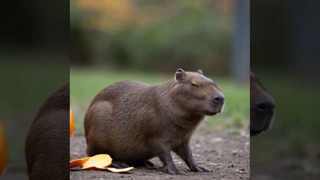 ТЫКВА И КАПИБАРА//PUMPKIN AND CAPYBARA