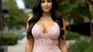 Апетитная брюнетка