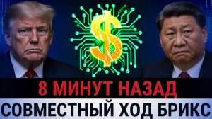 БРИКС и Китай провели ЕДИНУЮ ОПЕРАЦИЮ против Трампа Кредитам США объявлен бойкот_