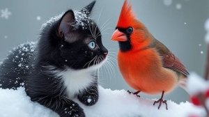 Волшебство начинается! Музыкальная открытка с первым днём зимы.