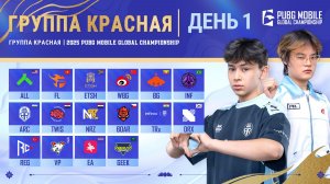 [RU] 2025 PMGC League | День 1 Красной группы | PUBG MOBILE Global Championship