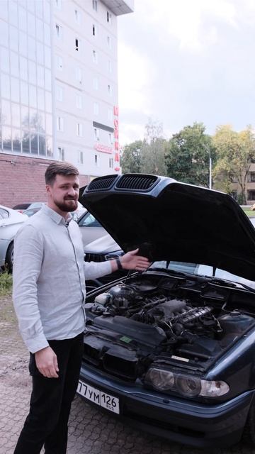 Легендарная BMW 7-er E38 на V8, берем в проект?