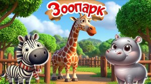 ЗООПАРК для самых маленьких! Развивающие мультики про животных для детей