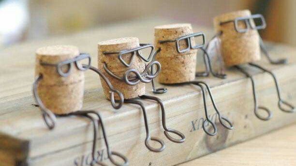 Забавные поделки из винных пробок смотреть онлайн