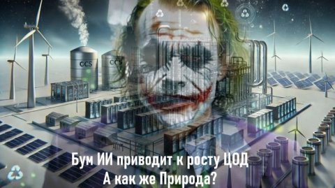 Бум ИИ приводит к росту ЦОД. А как же Природа?