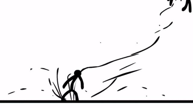 Стикмен анимация. "сделал сам". смотреть онлайн