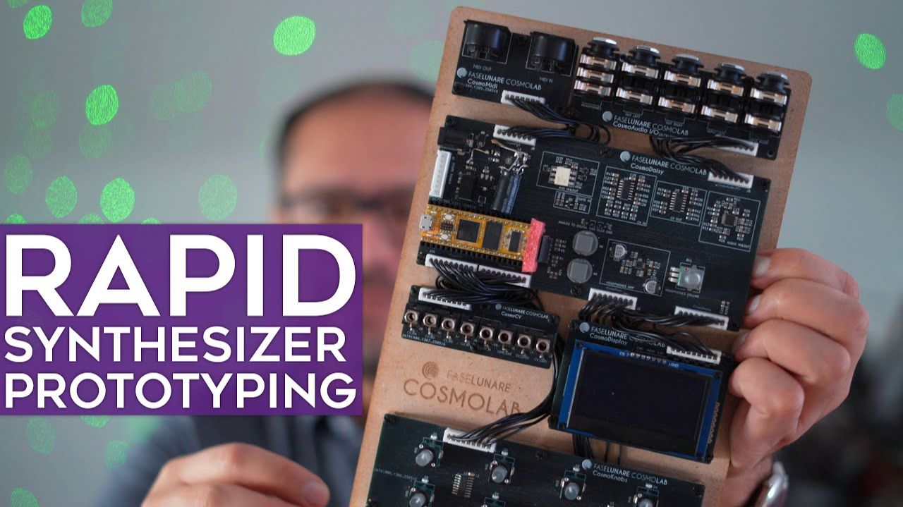 Faselunare Cosmolab: Rapid Audio Hardware Prototyping