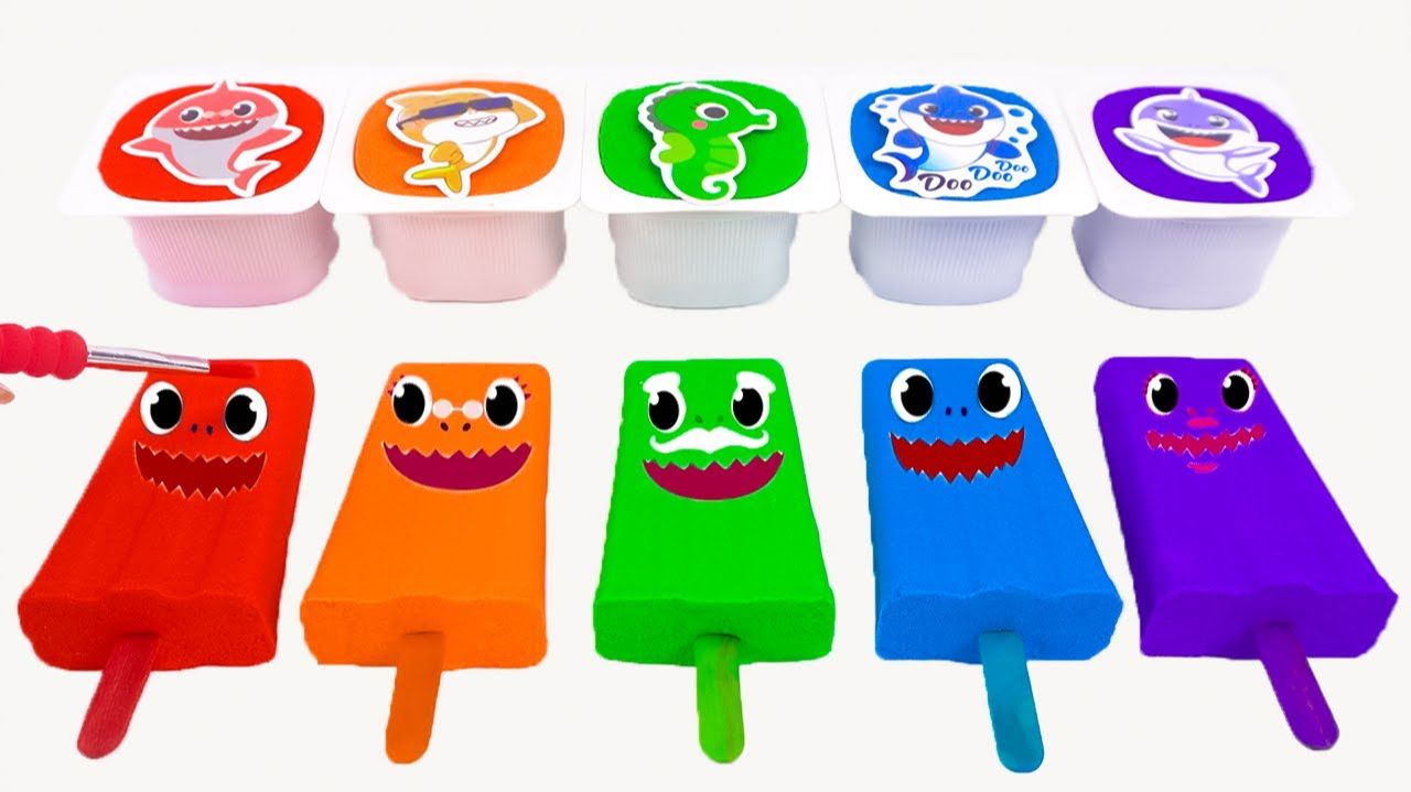 ЛЕПИМ ЦВЕТНЫЕ МОРОЖЕНКИ ИЗ КИНЕТИЧЕСКОГО ПЕСКА ВИДЕОЛЕПКА МУЛЬТИКИ ДЛЯ ДЕТЕЙ КАНАЛ ИГРАЛКИ-ЗАЛИПАЛКИ