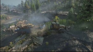 SnowRunner Сложный режим, Руль. Logitech Driving Force GT