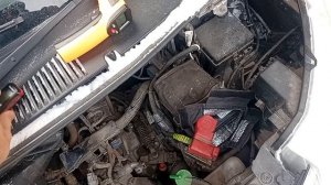 -19°C Запуск двигателя. Натрий-ионный аккумулятор.