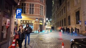 Бельгия. Ночная прогулка по Брюсселю