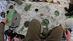 Рыбалка по первому льду, открытие сезона 2025-2026