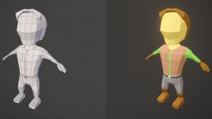 Blender Урок 1. Создание Low Poly персонажа