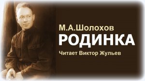 Аудиокнига «РОДИНКА». Из цикла «ДОНСКИЕ РАССКАЗЫ». Михаил Шолохов