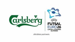 Carlsberg — UEFA Futsal EURO 26 oficiālais partneris Latvijā, Lietuvā un Slovēnijā