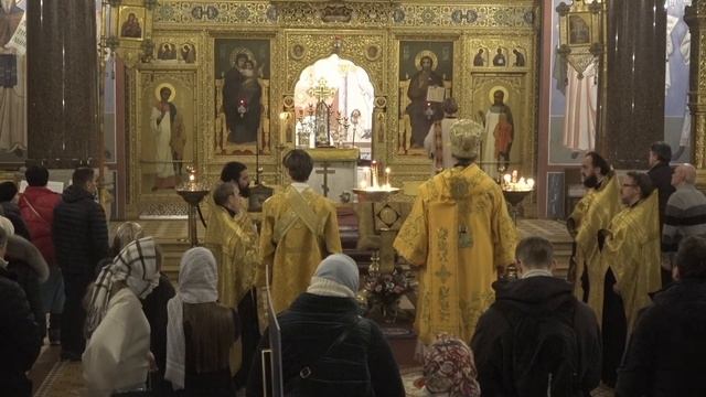 29.11.2025 Всенощное бдение смотреть онлайн