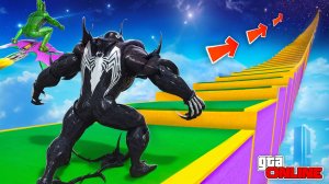 КАК ДАЛЕКО СУПЕР-ЗЛОДЕИ СМОГУТ ЗАБРАТЬСЯ ПО СТУПЕНЬКАМ ЛЕСТНИЦЫ В КОСМОС? ЭКСПЕРИМЕНТЫ ГТА 5