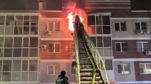 Два человека погибли при пожаре в квартире в Тульской области