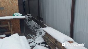 Наши 8,4 сотки🏠❄️Под первым снего❄️