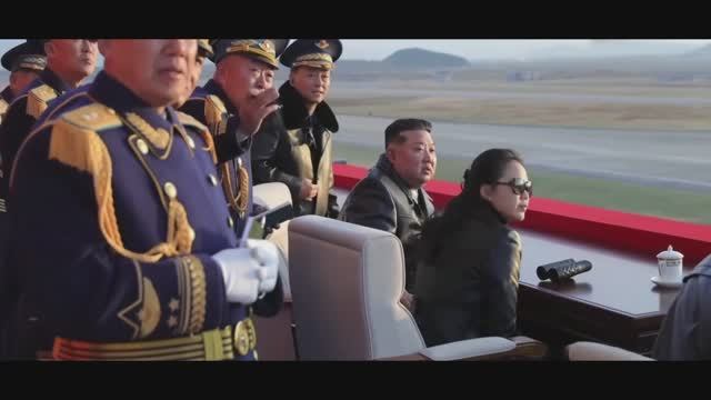 КНДР торжественные мероприятия 80-летия основания Военно-воздушных сил Корейской народной армии