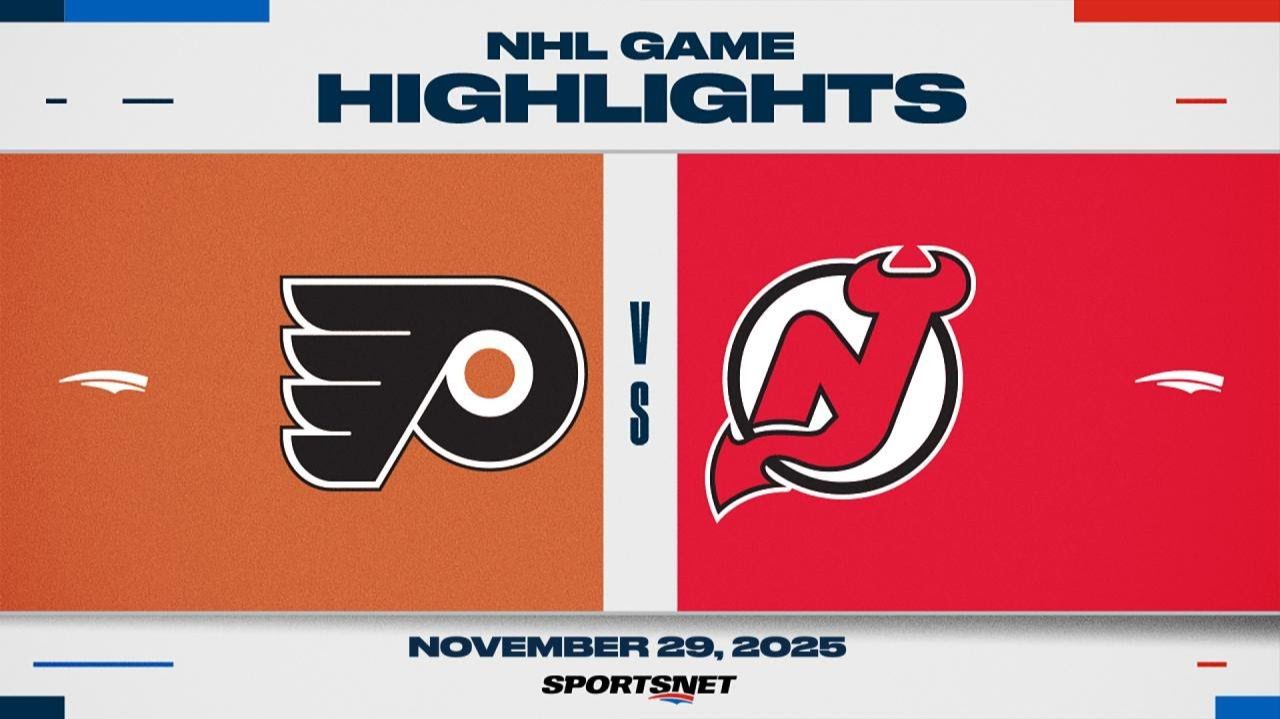 30.11.2025 | ОБЗОР МАТЧА | Нью-Джерси Дэвилз - Филадельфия Флайерз | Highlights