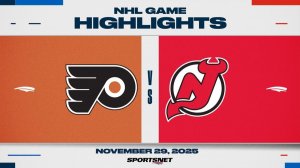 30.11.2025 | ОБЗОР МАТЧА | Нью-Джерси Дэвилз - Филадельфия Флайерз | Highlights