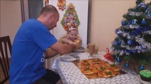 ВКУСНАЯ ДО БЕЗУМИЯ !!!НОВОГОДНЯЯ пицца пирог .Что приготовить на Новый Год