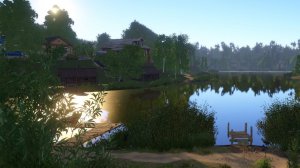 Русская рыбалка 4 на оз. Комариное - за карасём.