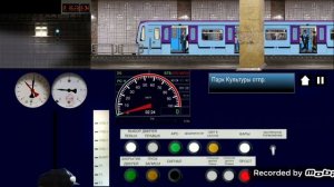 проехал всю Сокольническую линию метро Москвы на оке баклажан в симуляторе московского  метро