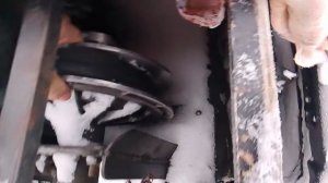 привезли на ремонт мотобуксировщик