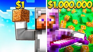 Фриз  Я Обменял БЛОК ЗЕМЛИ и стал ЛУЧШИМ ИГРОКОМ в Майнкрафт.