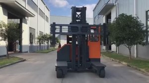 Обзор работы вил - многоходовой электропогрузчик для длинномерного груза MiMA