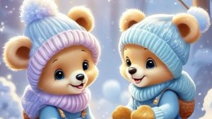 Зимняя сказка начинается! С первым днём зимы. Превосходная музыкальная открытка.