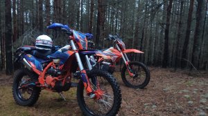 Закрываем эндуро сезон с другом)