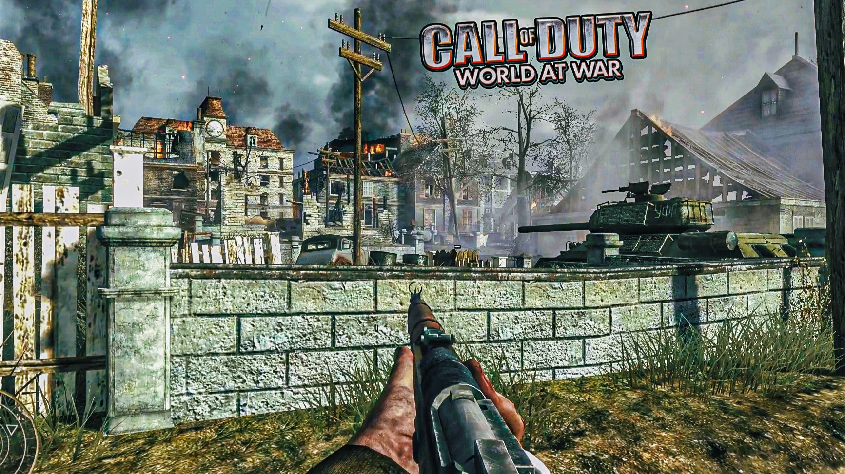 СТАЛЬНОЕ КОЛЬЦО! (Call of Duty: World at War №9). Тихое прохождение. смотреть онлайн