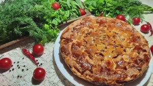 2 великолепных рецепта пирогов с мясом и грибами! Пальчики оближешь!😋😋😋