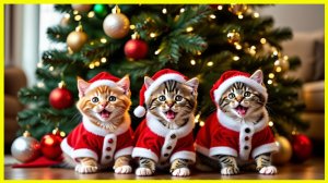 ✨🔔СМОТРИ!Будет ВЕСЕЛО! Jingle bell песня вместо с котятами