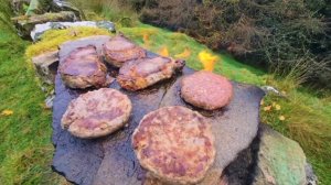 Стейк Приготовленнный на Разогретом Камне.