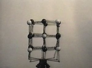 Физика. Опыты. Модель теплового движения решетки