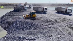 Строительство, засыпка, другой обзор, один из прошлых объектов