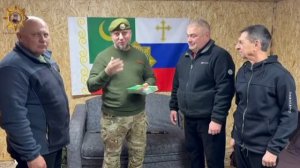 Апти Алаудинов "АХМАТ". Вручение сабли