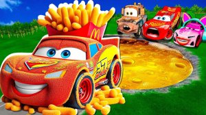 Машинки летают и прыгают! Развивающие мультики Машины помощники. Мультфильмы про машинки